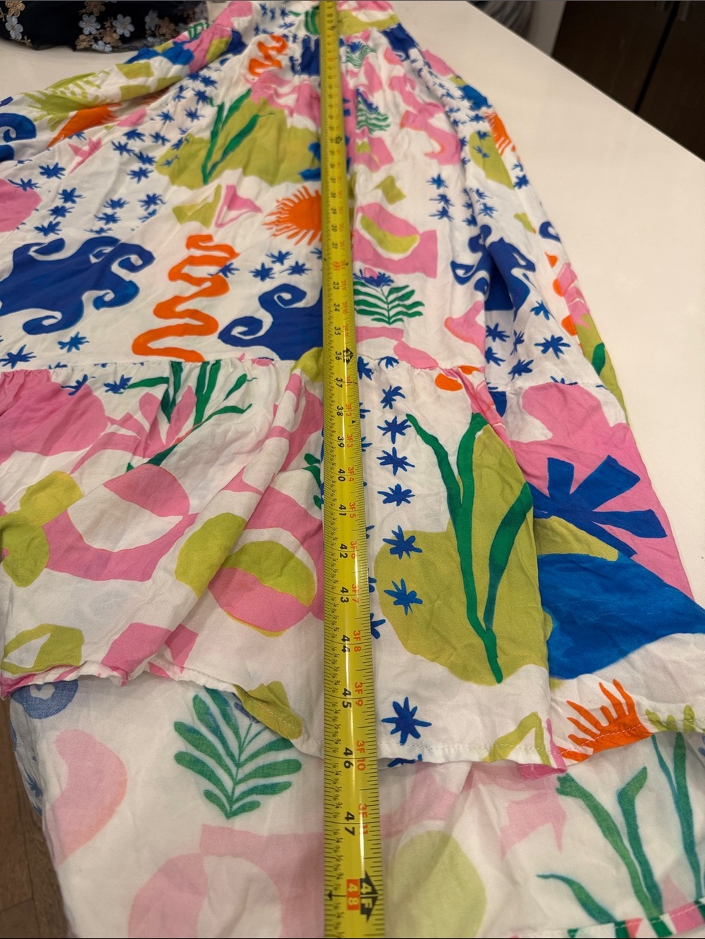 Floral Print Maxi Dress - Pink Multi - Picture 8 of 9